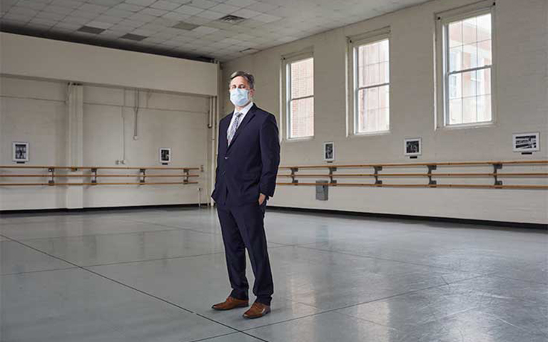 Brian Cole in Dance studio