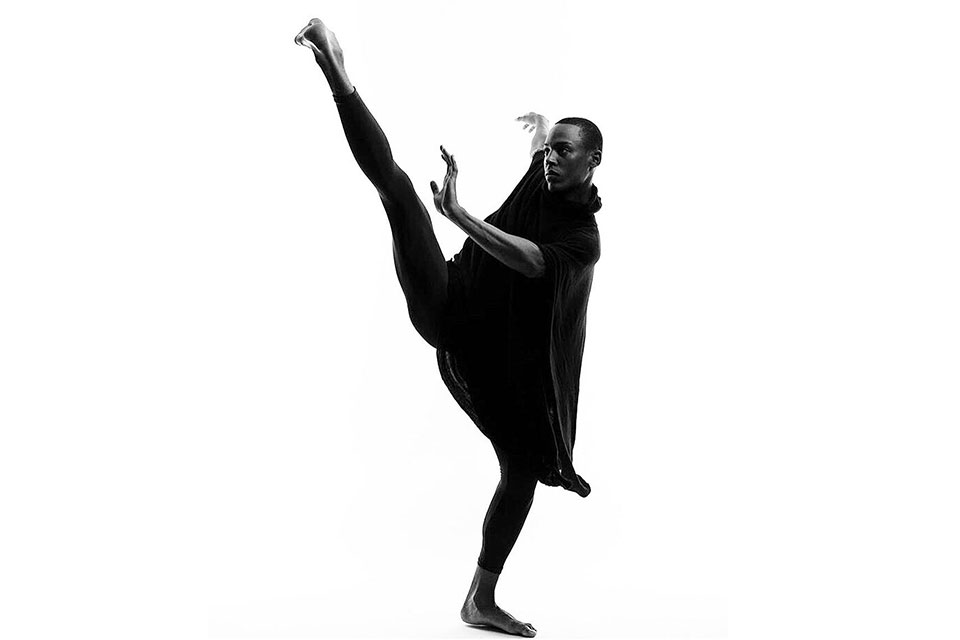 Anthony Santos black and white photo