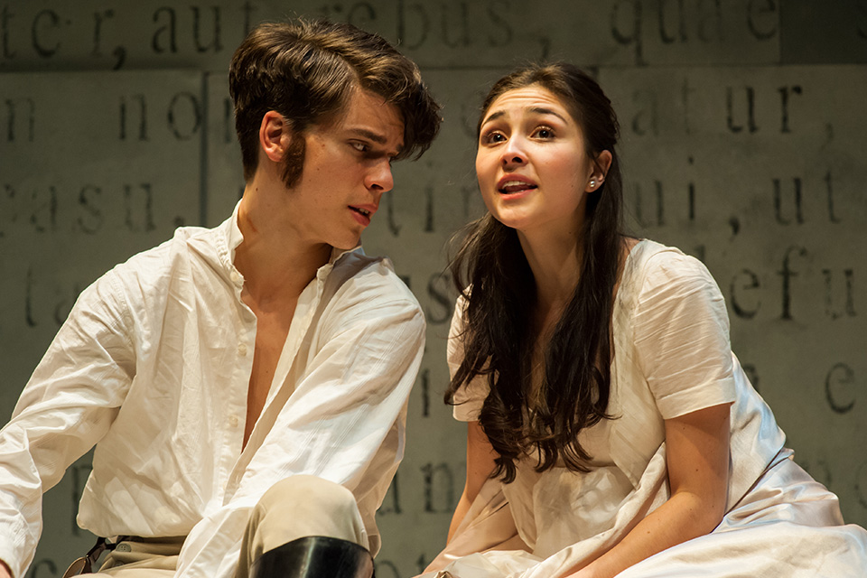 Gus Halper in "Romeo & Juliet"