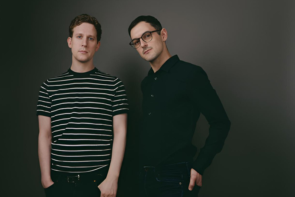 School of Drama alumnus Wesley Taylor with his creative partner Alex Wyss. / Photo: Jenny Anderson