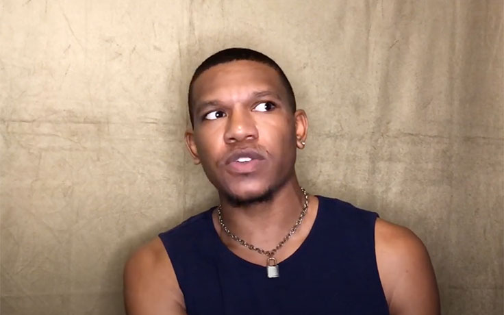 Screenshot from Booty Candy scene