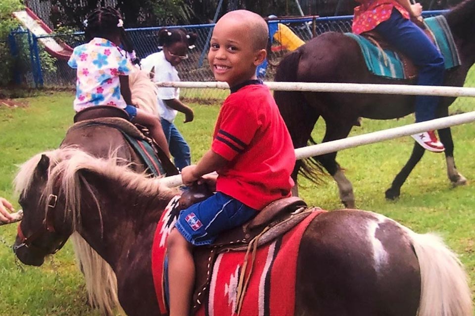 Chandler Bryant as a kid