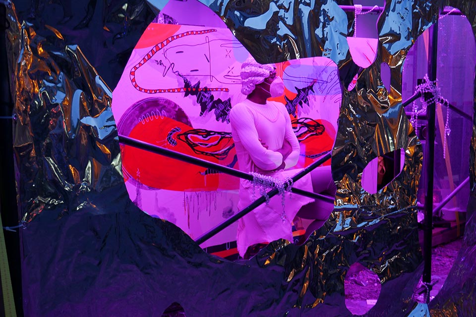 Maleek Slade on stage