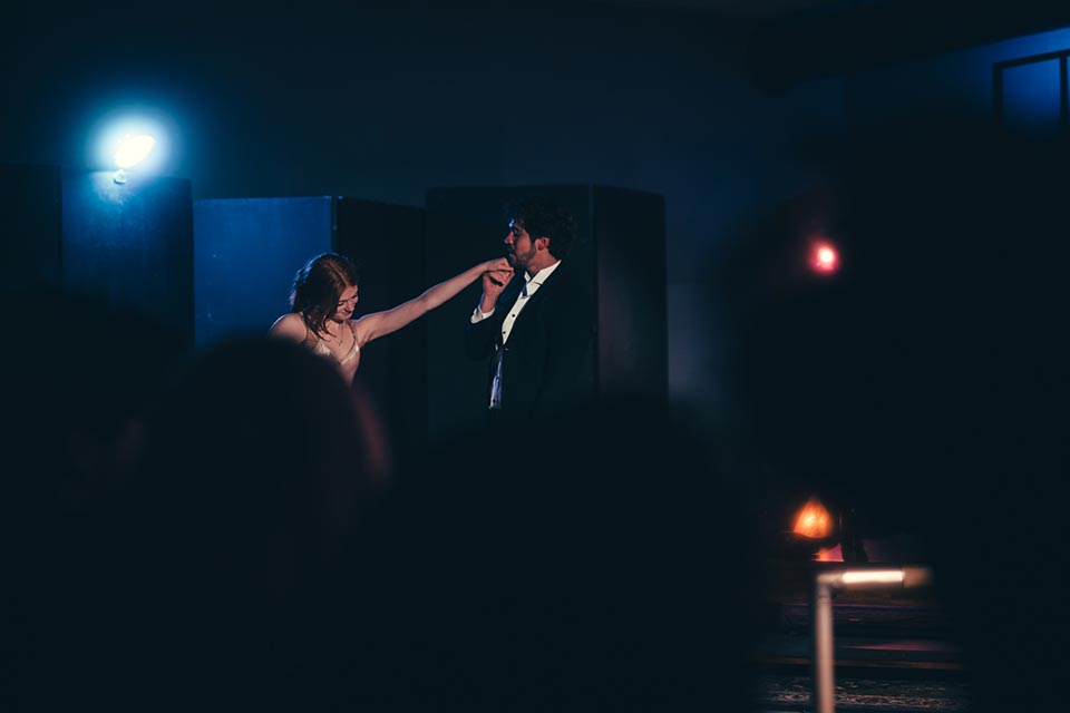 Matias De La Flor performing