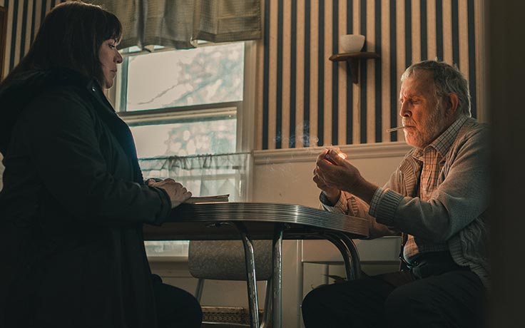 She Follows Close Behind