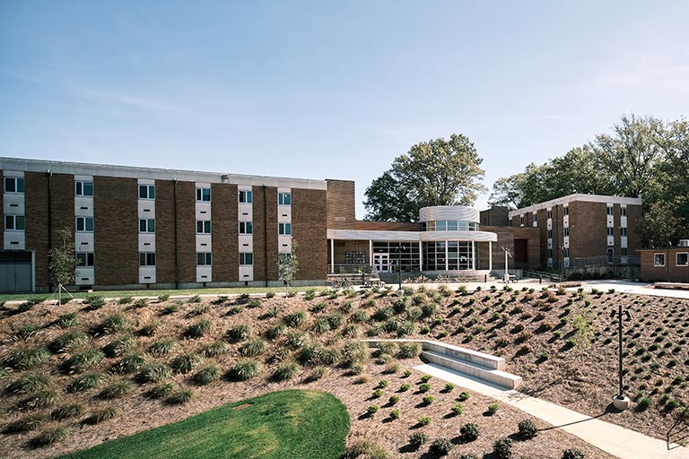 Moore and Sanford Halls