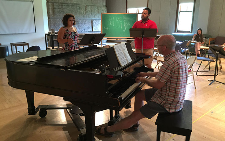 Students at Middlebury College