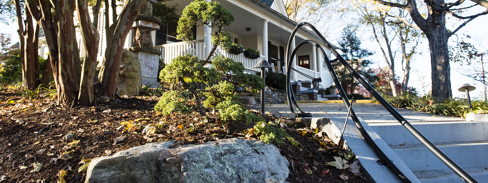 Kenan Institute's front steps