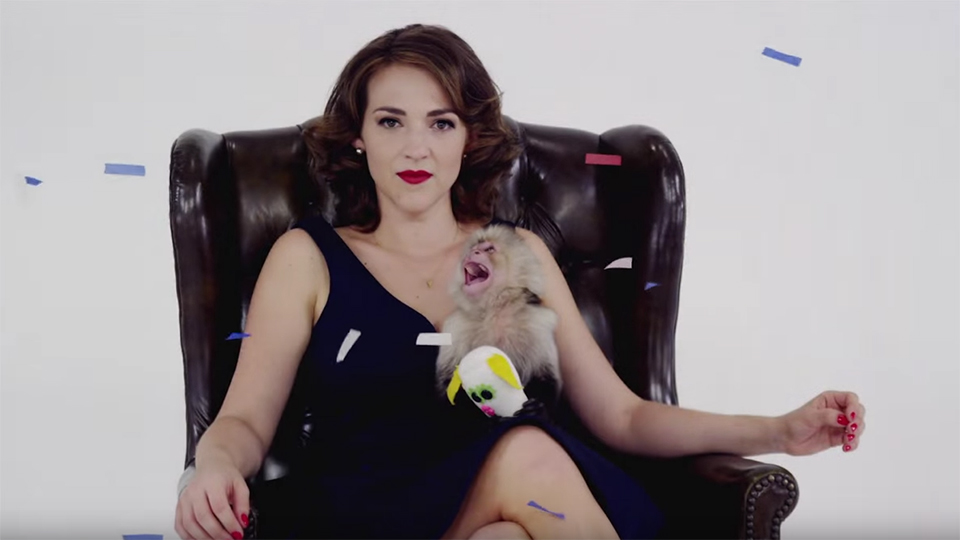 Becca Stevens in "Imperfect Animal" video