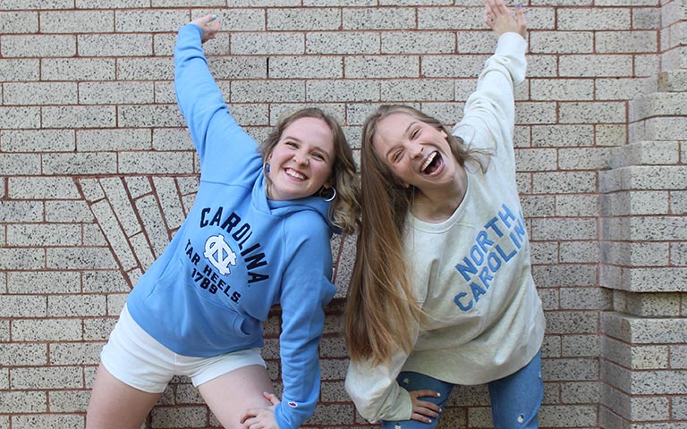 Rebecca Nelson and Irma Nelson