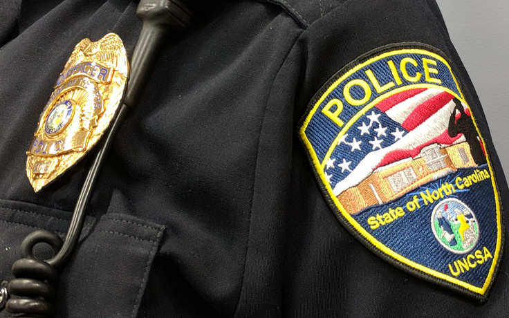 Police Shield and Patch