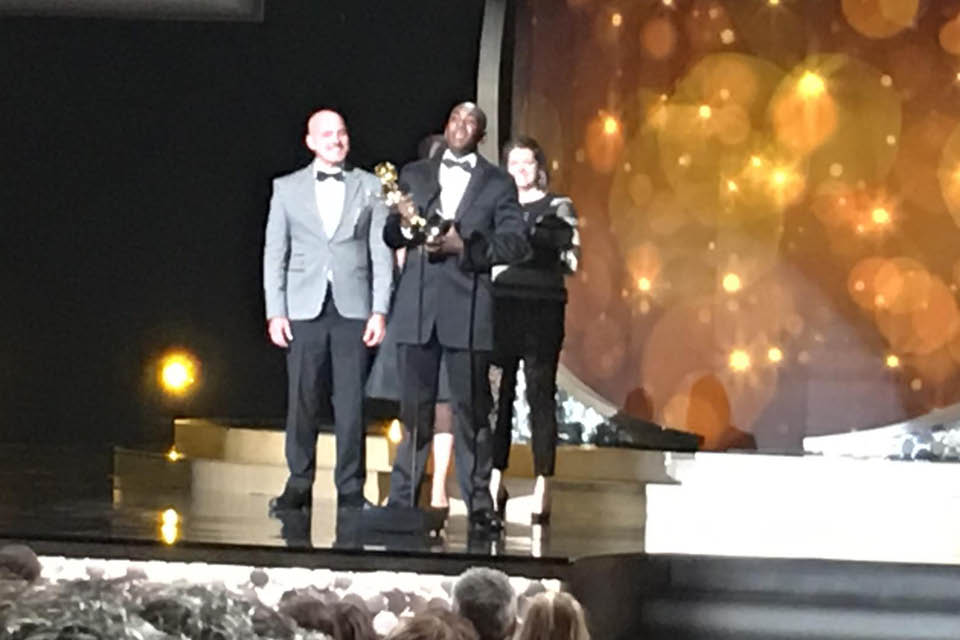 Paul Tazewell at the Creative Arts Emmy Awards