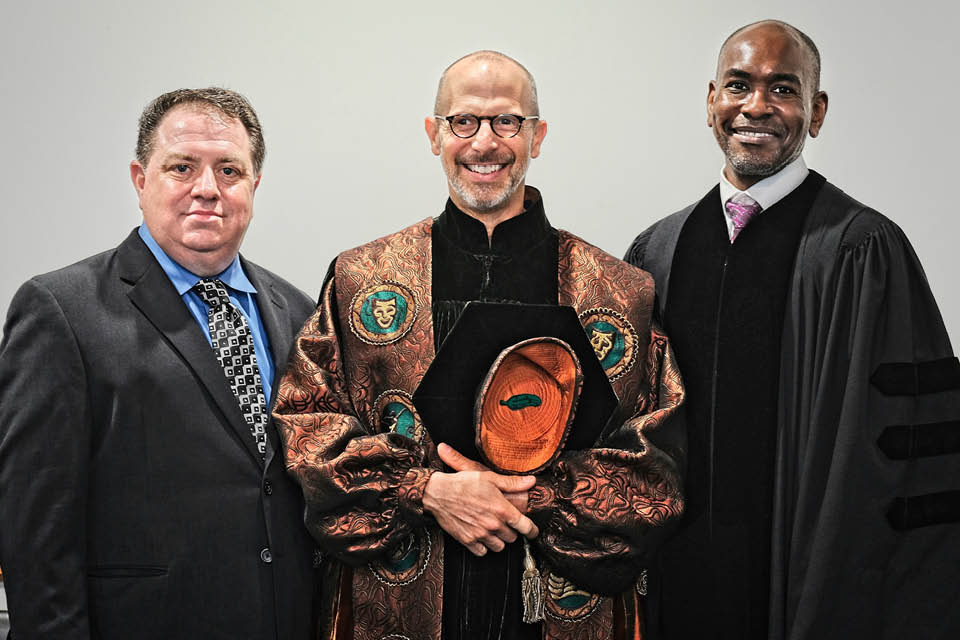 Michael Kelley, Lindsay Bierman and Paul Tazewell