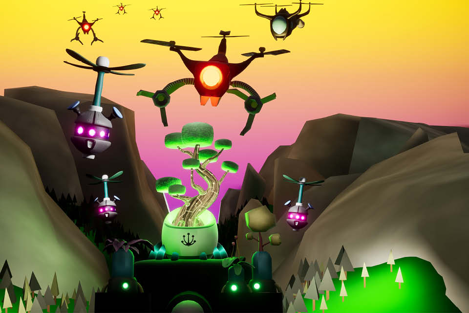 "BonsAI" is an immersive narrative experience