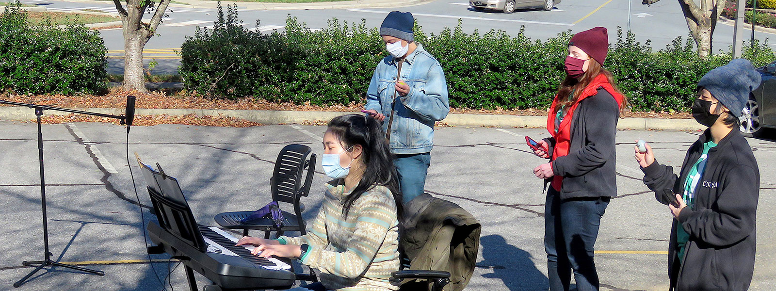 Morning Music Club November drive-through event