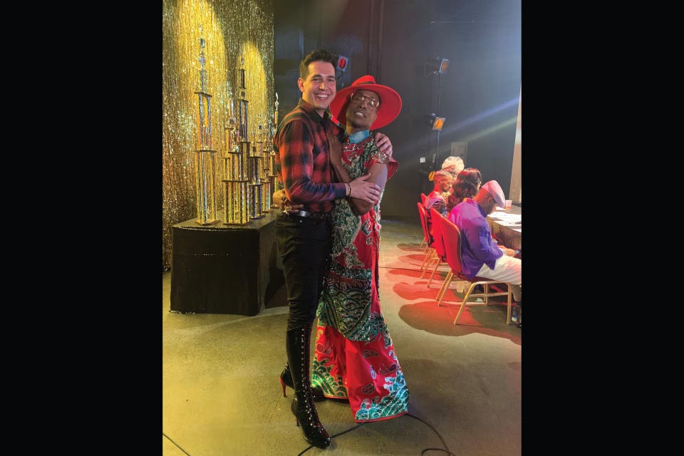 Tanase Popa and Billy Porter