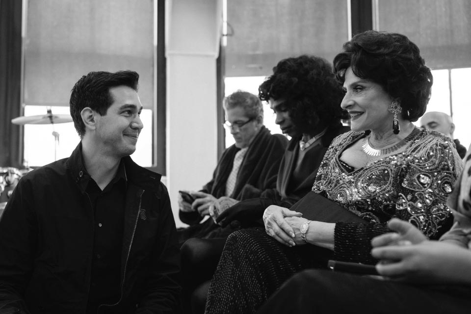 Tanase Popa and Patti LuPone