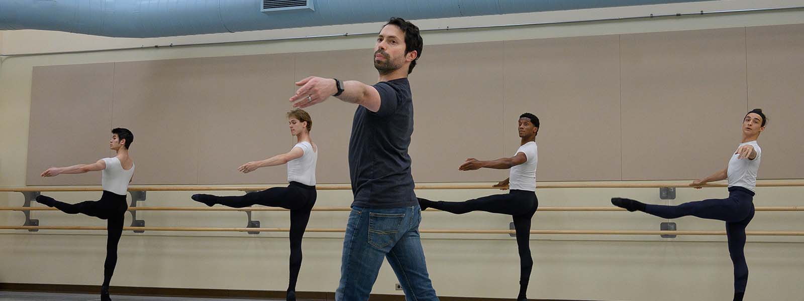 Ballet faculty Ilya Kozadayev