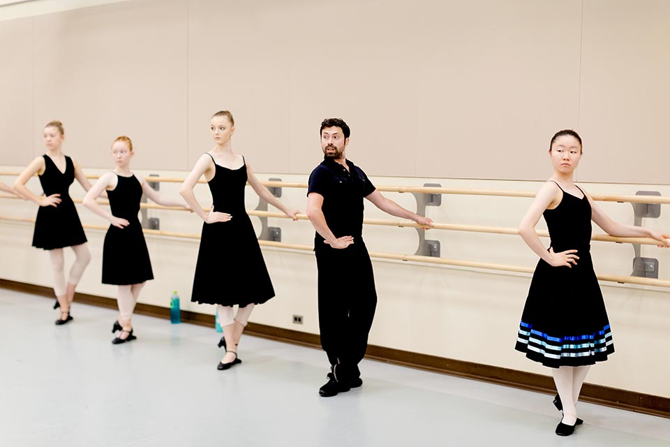 Ilya Kozadayev teaching character class