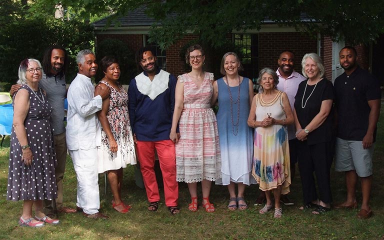 Reagan Mitchell with his family