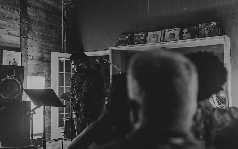 Reagan Mitchell performing