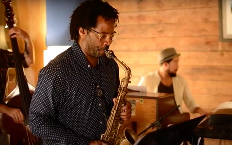 Reagan Mitchell Quartet performing