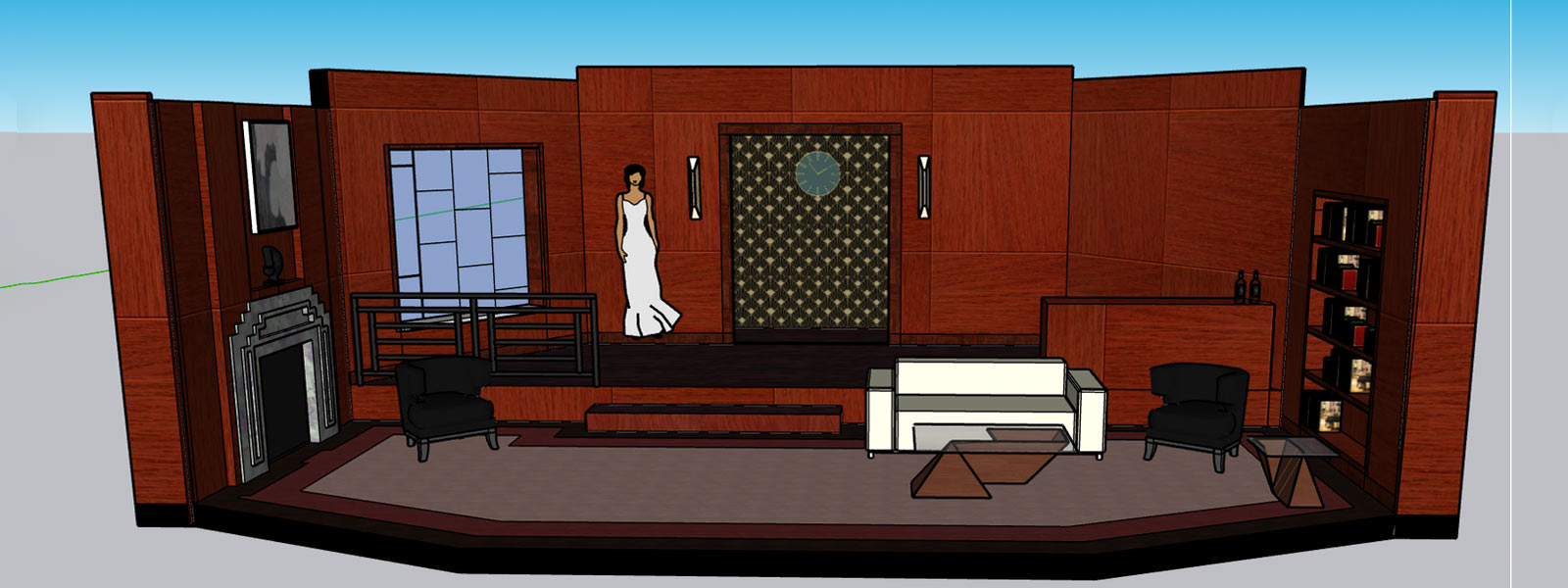 "Dangerous Corner" Concept Sketch / Photo: Johanna Fleischer