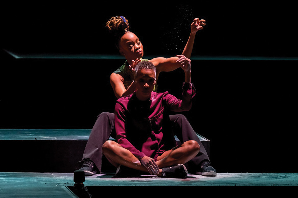 Camille A. Brown in "BLACK GIRL: Linguistic Play" / Photo: Sharen Bradford