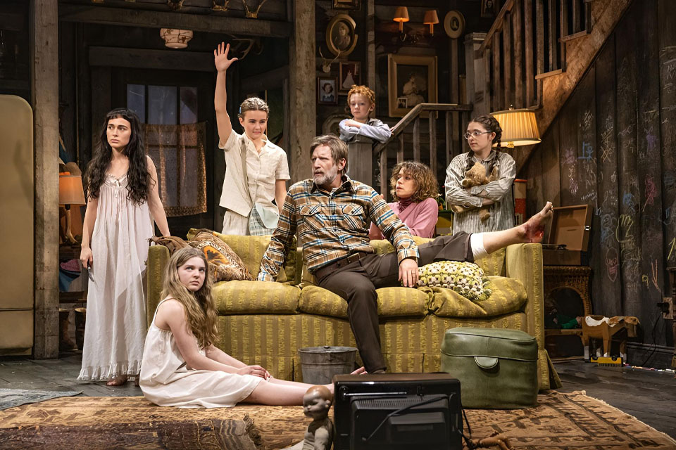 The production of "Grey House" directed by Joe Mantello / Photo credit: Matthew Murphy, UNCSA Dance alumnus