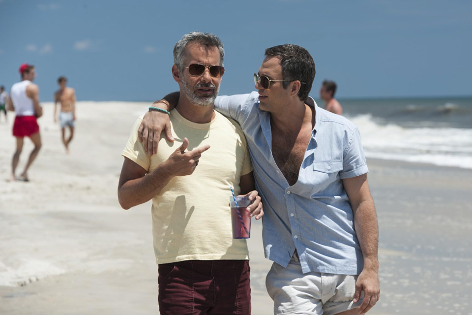 Joe Mantello with Mark Ruffalo in “The Normal Heart" / Photo credit: IMDB