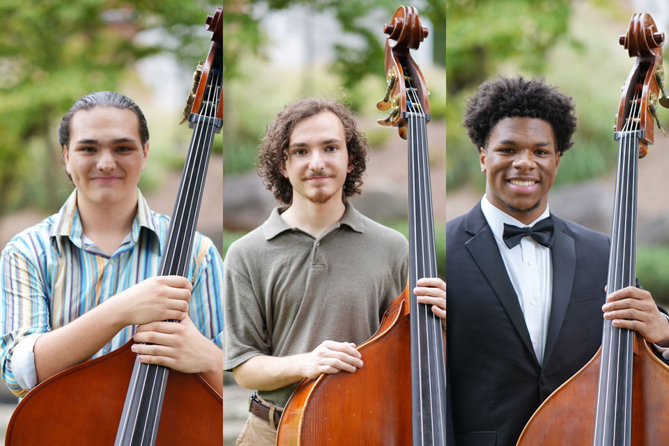 From left to right: Michael Stratford, Simon Vazquez-Carr and Gavin Hardy