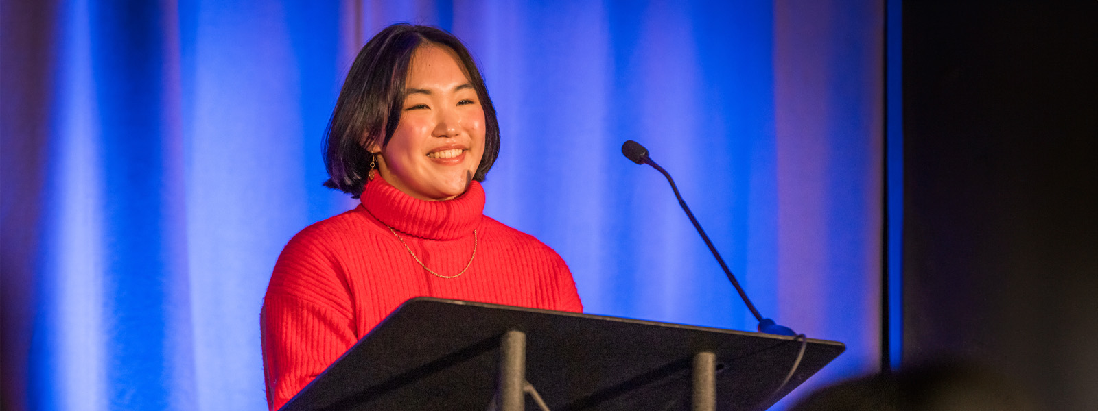 Claire Schiffer at the UNCSA Scholarship Luncheon / Photo: 
