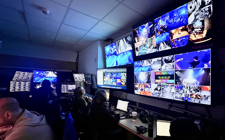 Crew of "Masquerade" behind the scenes