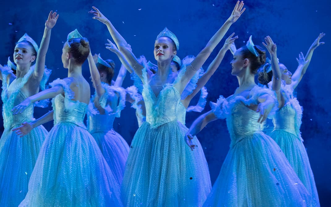 Nutcracker snowflakes